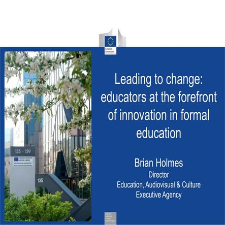 Leading to change: educators at the forefront of innovation in formal education