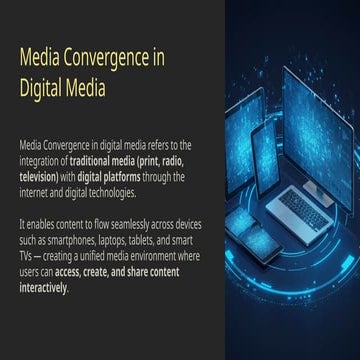 Media convergence | PPT