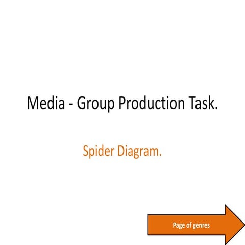 Media   group production task