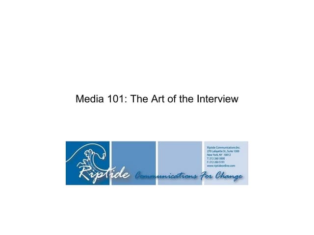Media 101