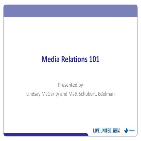 #SUWLR 2014, Communications: Edelman