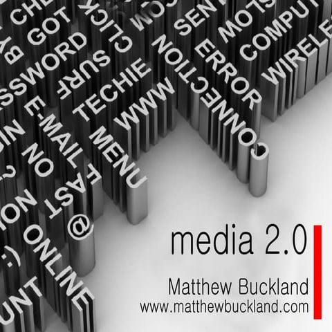 Media 2.0 & social media