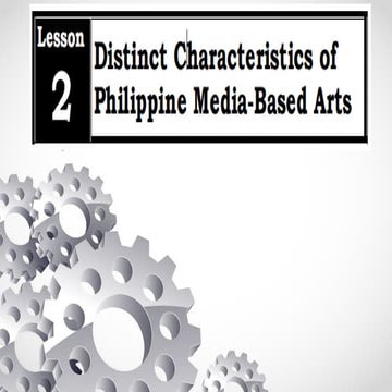 MEDIA ARTS IN THE PHILIPPINES. Arts 10.. | PPTX