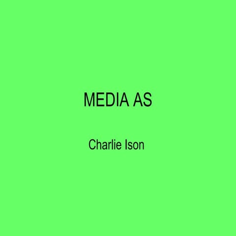 Media as