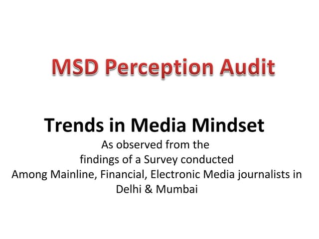Media audit1
