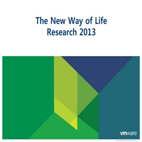 Vmware 2013 AP The new of life Study