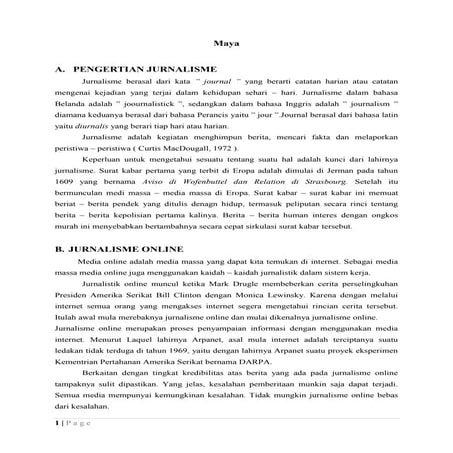 Media cetak vs online