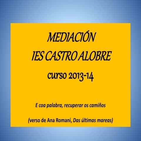 Mediacion paxina web 2014