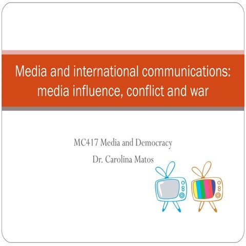 Media and international communications