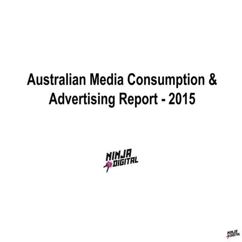 Australian Media Consumption Trends 2015 