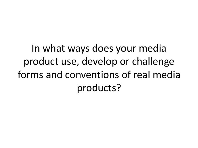 Media conventions slideshare