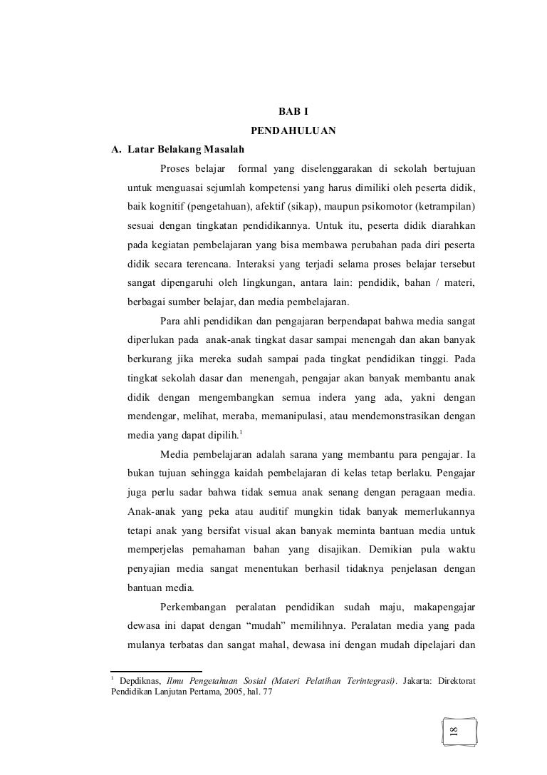 Media Dalam Proses Pembelajaran