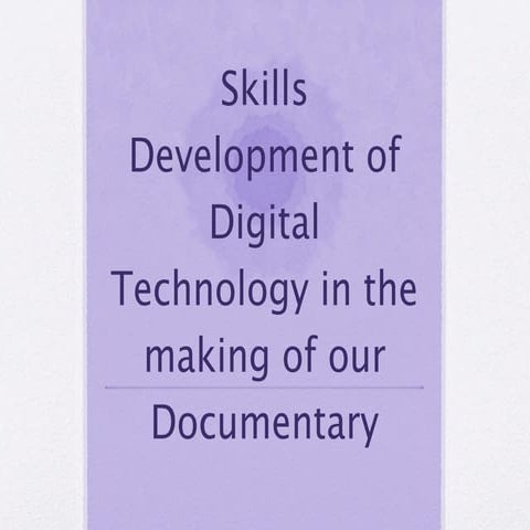 Development of Digital Technology Skills | PPT