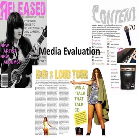 Research and Initial ideas for Music Magazine | PPTX