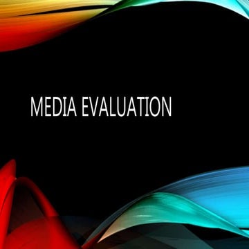 Media evaluation | PPS
