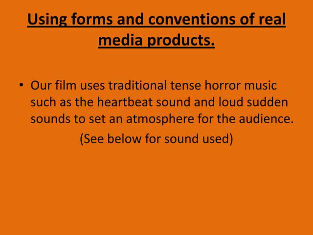 Media evaluation 1.3