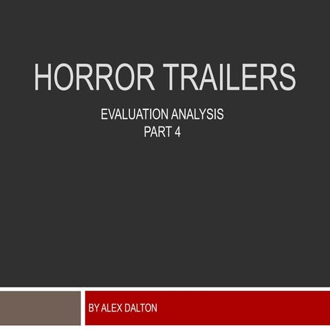 Media evaluation analysis part 4