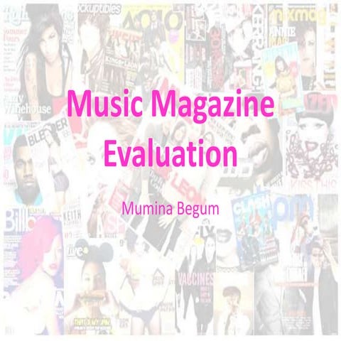 Media evaluation presentation