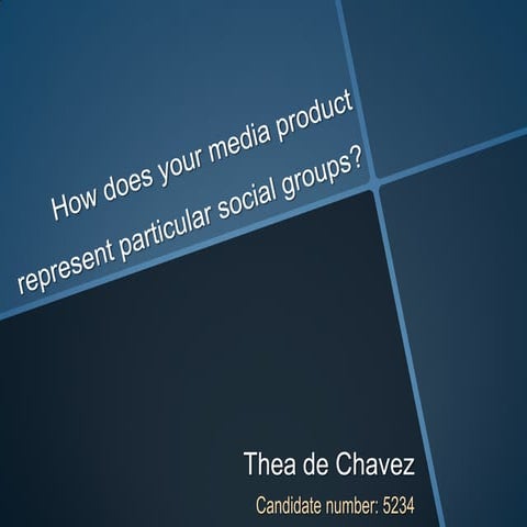 Media evaluation presentation  final