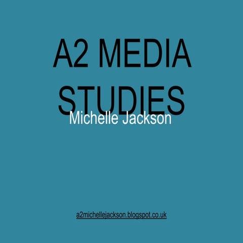 Media Studies Evaluation: Question 1