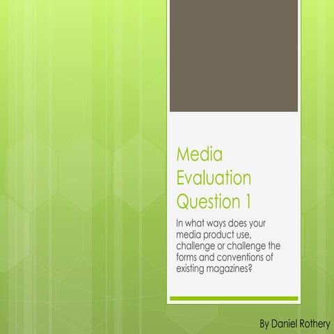 AS Media evaluation question 1