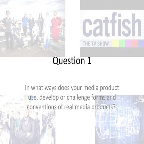Media evaluation question 1