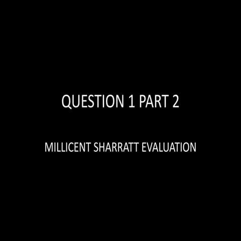 Media evaluation question 1 part 3