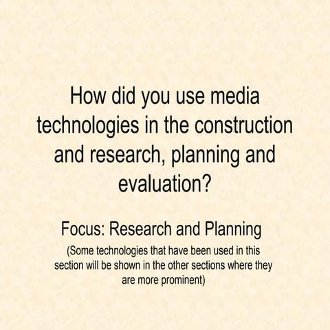 Media evaluation task 4