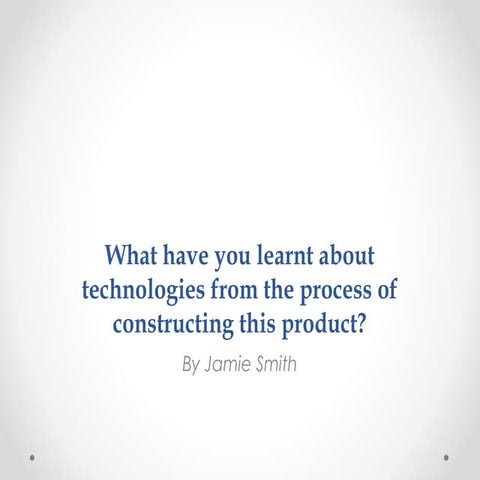 Media evaluation task 6