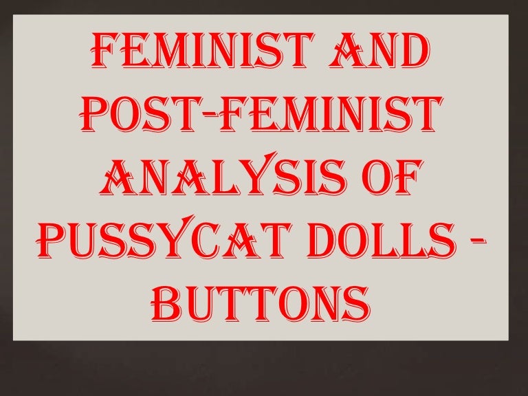Media feminist and post feminist work