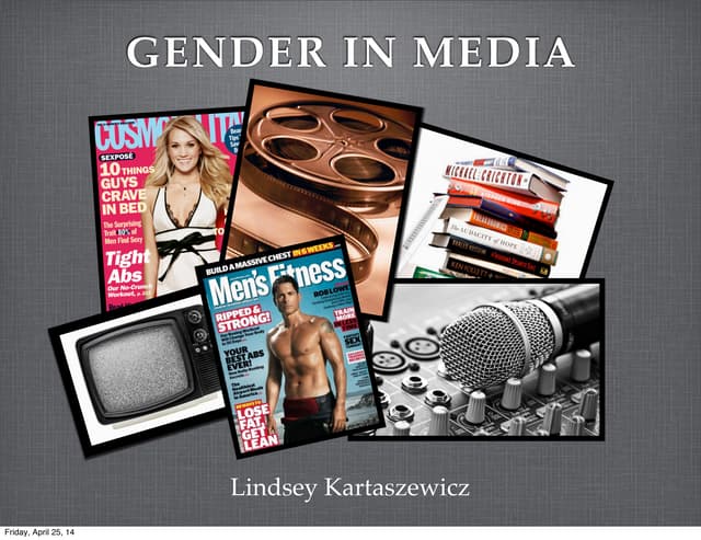 Media gender presentation