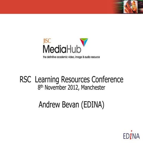 JISC MediaHub
