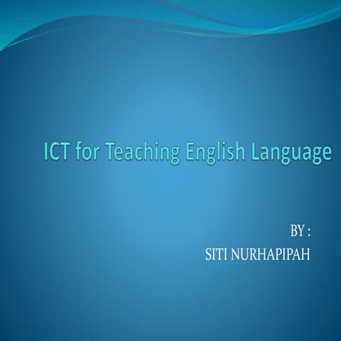 Media & ict for teaching