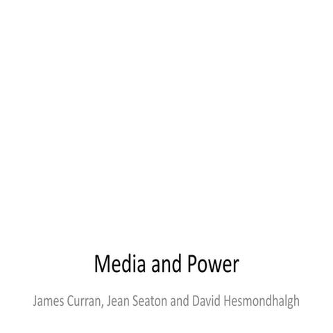 Media industries theories