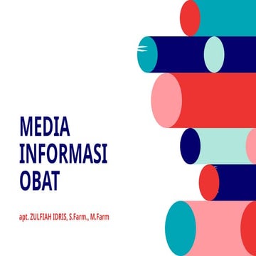 Komunikasi Farmasi-Media Informasi Obat. | PPTX