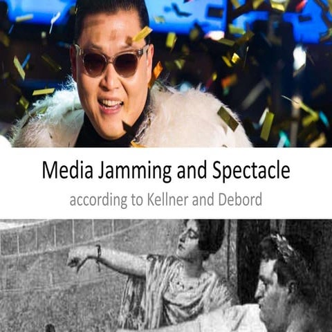 Media jamming and spectacle