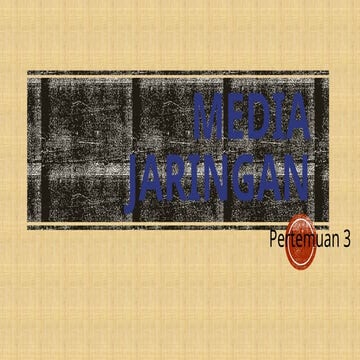 Media Jaringan komputer……………………………..pptx