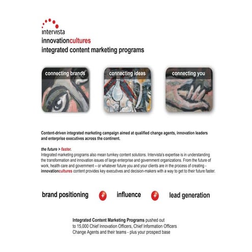 InnovationCultures Media Kit 2013