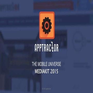 Медиакит AppTractor 2017 год