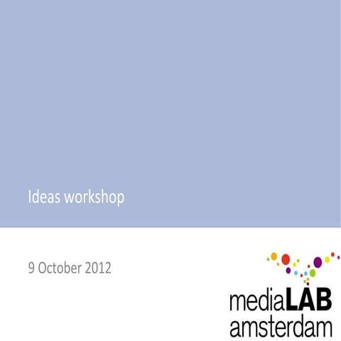 Media lab idea_workshop_091012