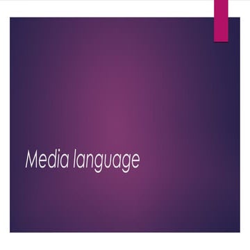 Media languageeeeee