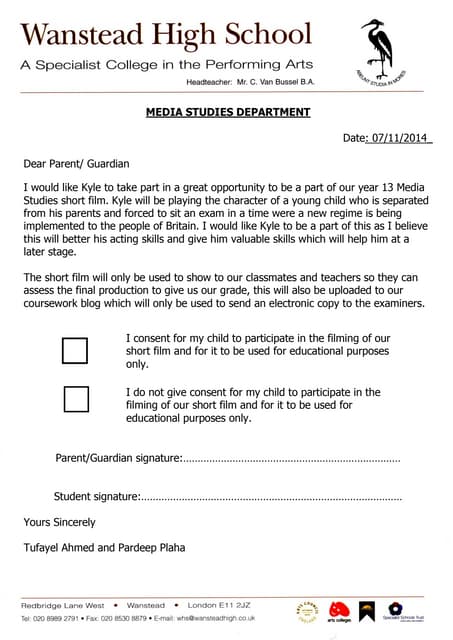 Consent form | PDF