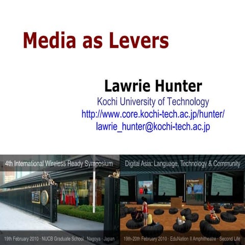 Media as Levers