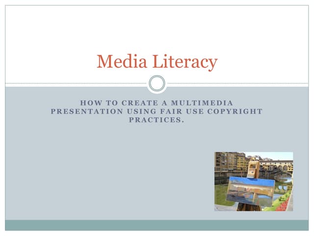 Media literacy