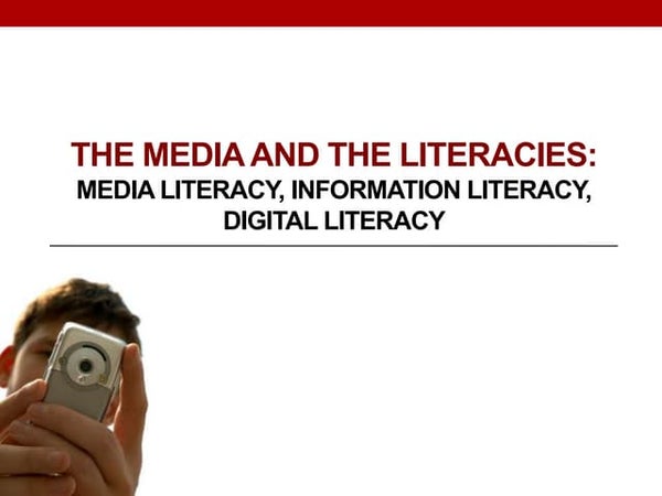 Media Information Literacy Week 1 Pptx Media Information Literacy Week 1 Pptx