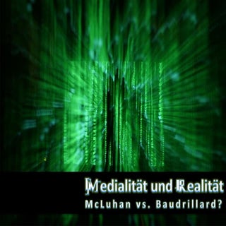 Mediality and Reality