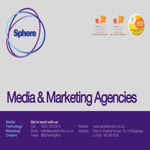 Media & Marketing agencies