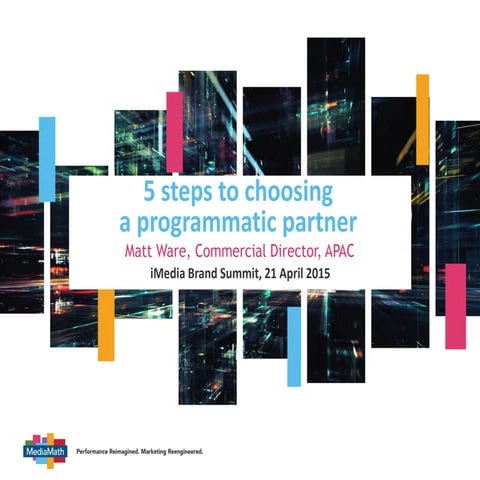 Building a forward-thinking & sustainable programmatic practice