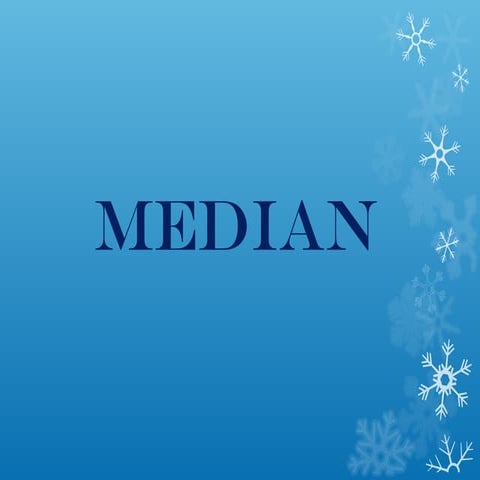 Median