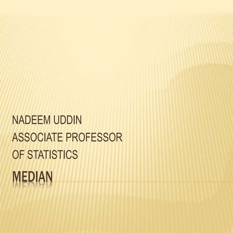 Median | PPTX